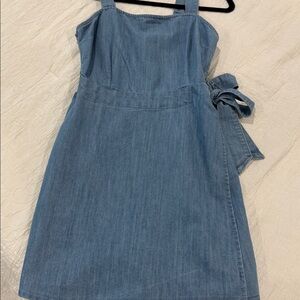 NWT Jessica Simpson Medium Blue Denim Dress/ skort